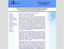 Tablet Screenshot of isotec1.com